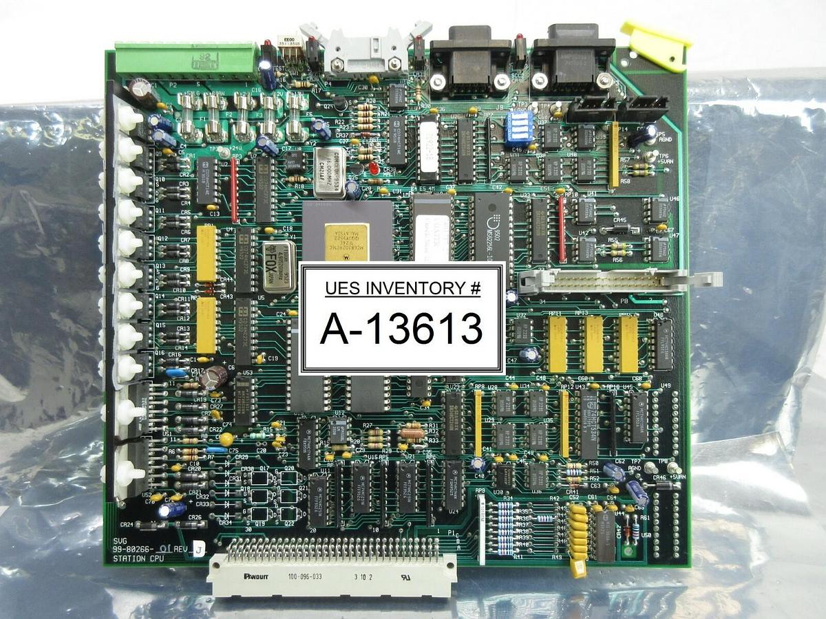 Used SVG Silicon Valley Group 99-80266-01 Coater Station CPU PCB Card Rev. J 90S Used