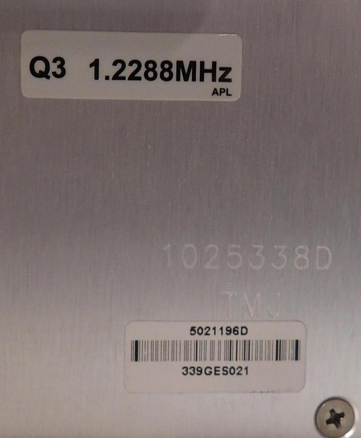 Used AB Sciex 5021196 QPS Exciter Module Q3 1.2288 MHz Spectrometer Working