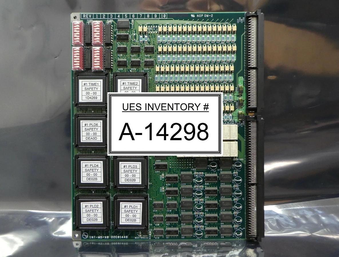 Used Kokusai Electric D2E01448 B #1 TIME/PLD Processor PCB Card INT-MB SAFETY Working