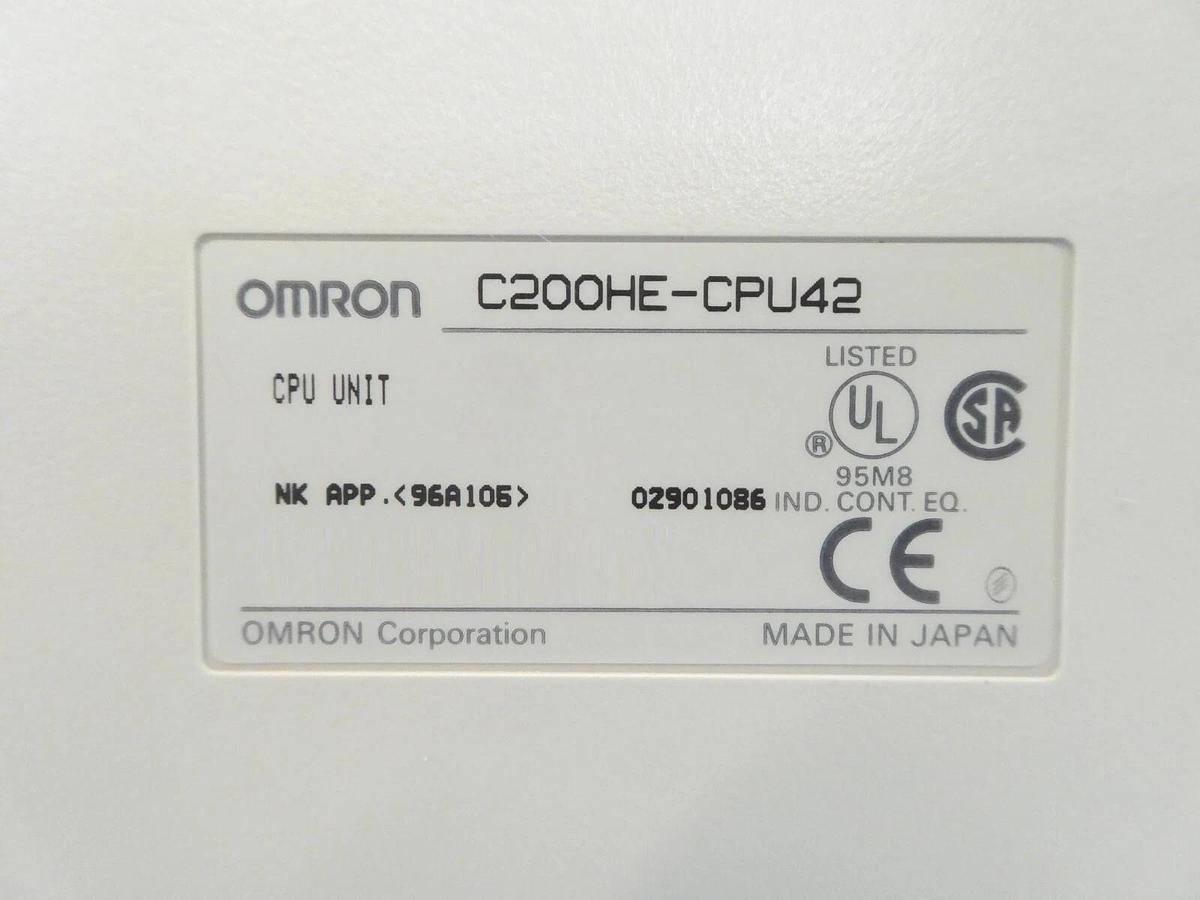 Used Omron C200H Series PLC Reseller Lot of 24 CPU42 ID217 OD219 MAD01 PD024 Working