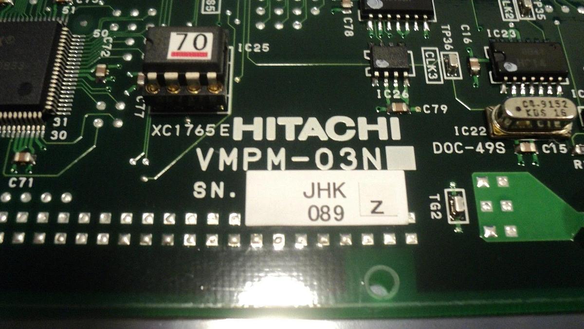Used Hitachi VME Microcomputer MU-712E Used Working