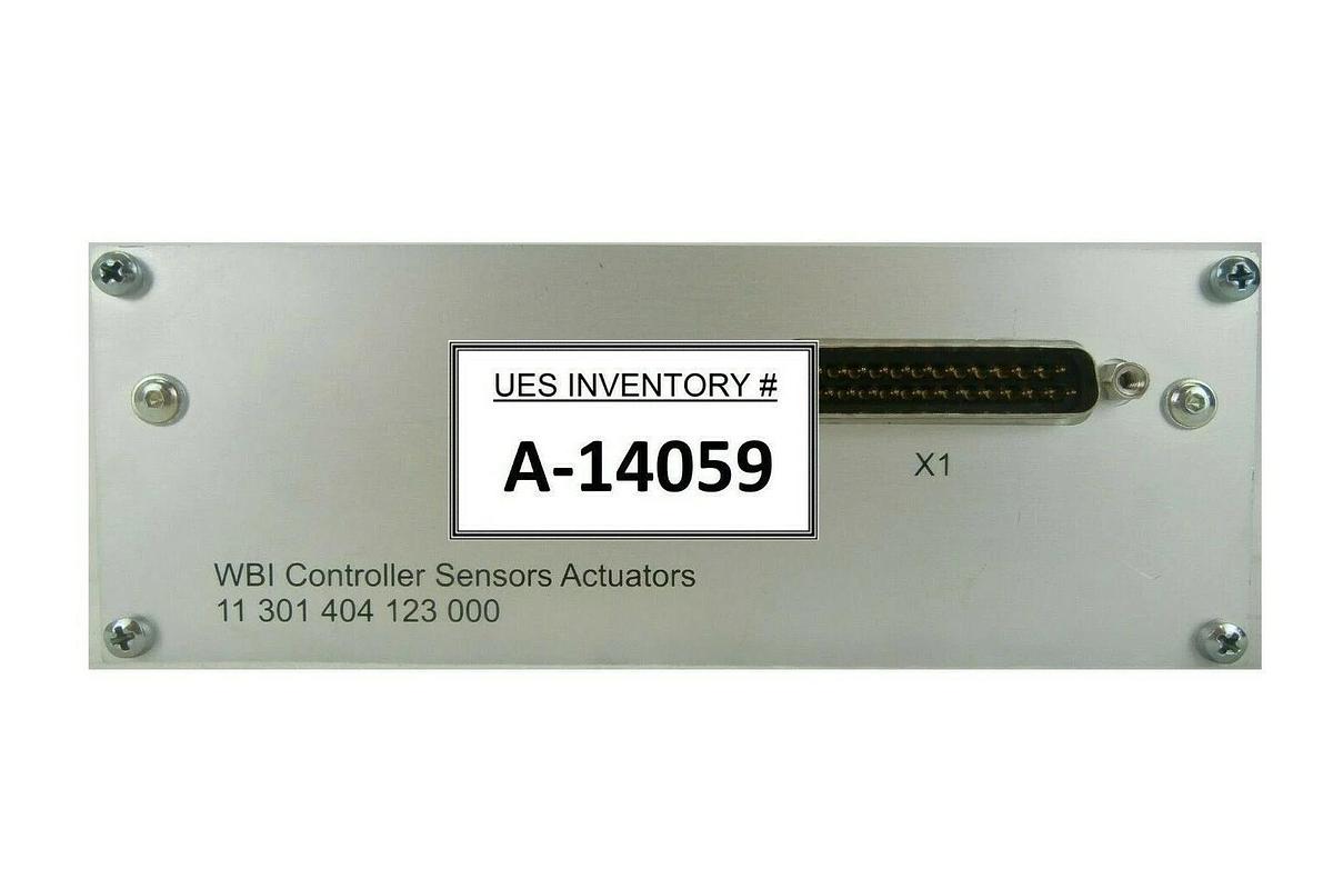Used KLA-Tencor 11 301 404 123 000 WBI Controller Sensors Actuators CSA Unit Used