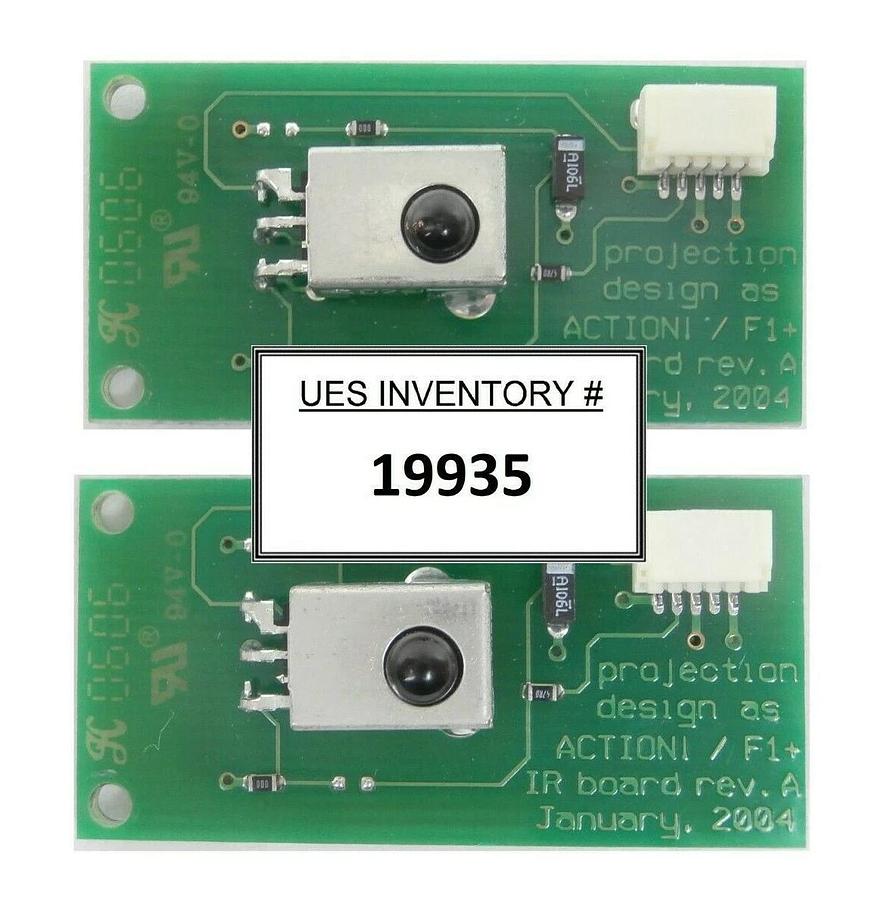 Used Christie Digital Systems ACTION|/F1+ IR Board PCB Lot of 2 MATRIX S+2K Working