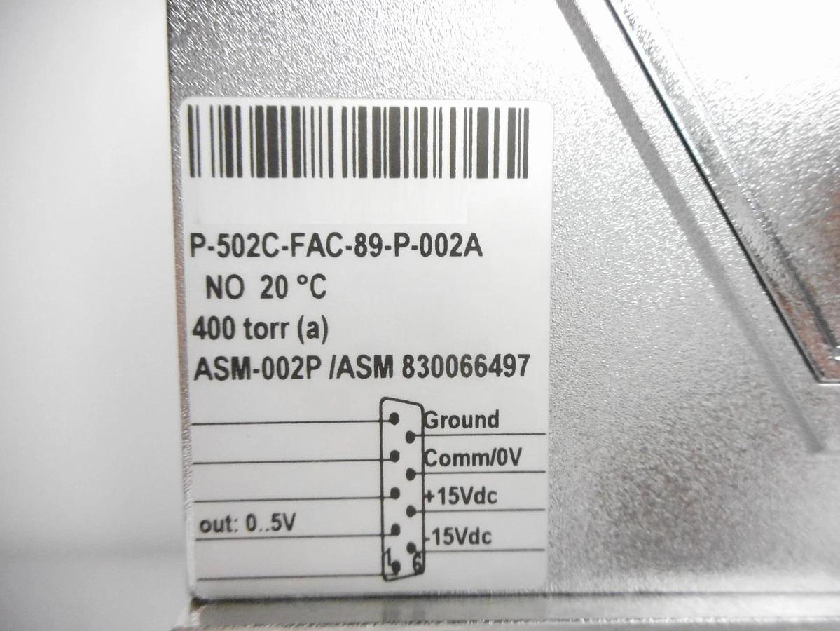 Bronkhorst P-502C-FAC-89-P-002A Pressure Controller EL-PRESS ASM 830066497 New