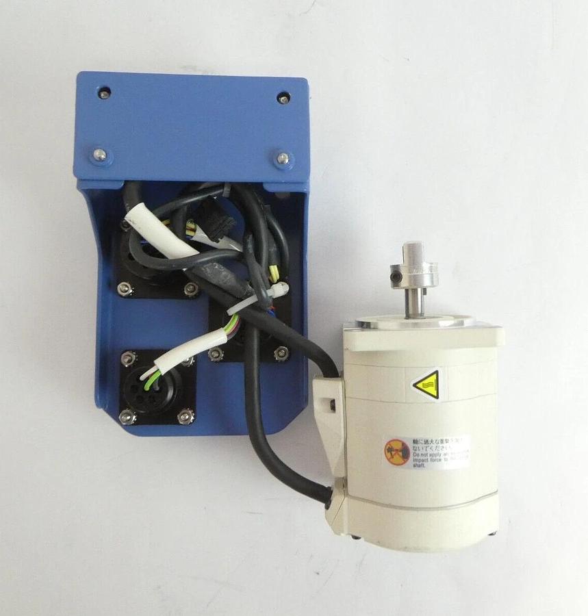 Used Panasonic MQMA012A4F AC Servo Encoder Motor w/ Bracket Lot of 2 Working