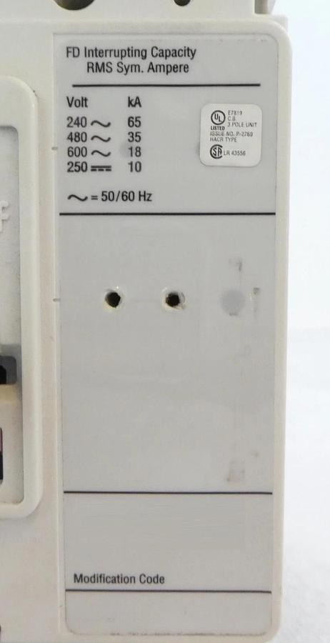 Used Cutler-Hammer FD3015L FD3015 3-Pole Circuit Breaker FD 35k Lot of 4 Working