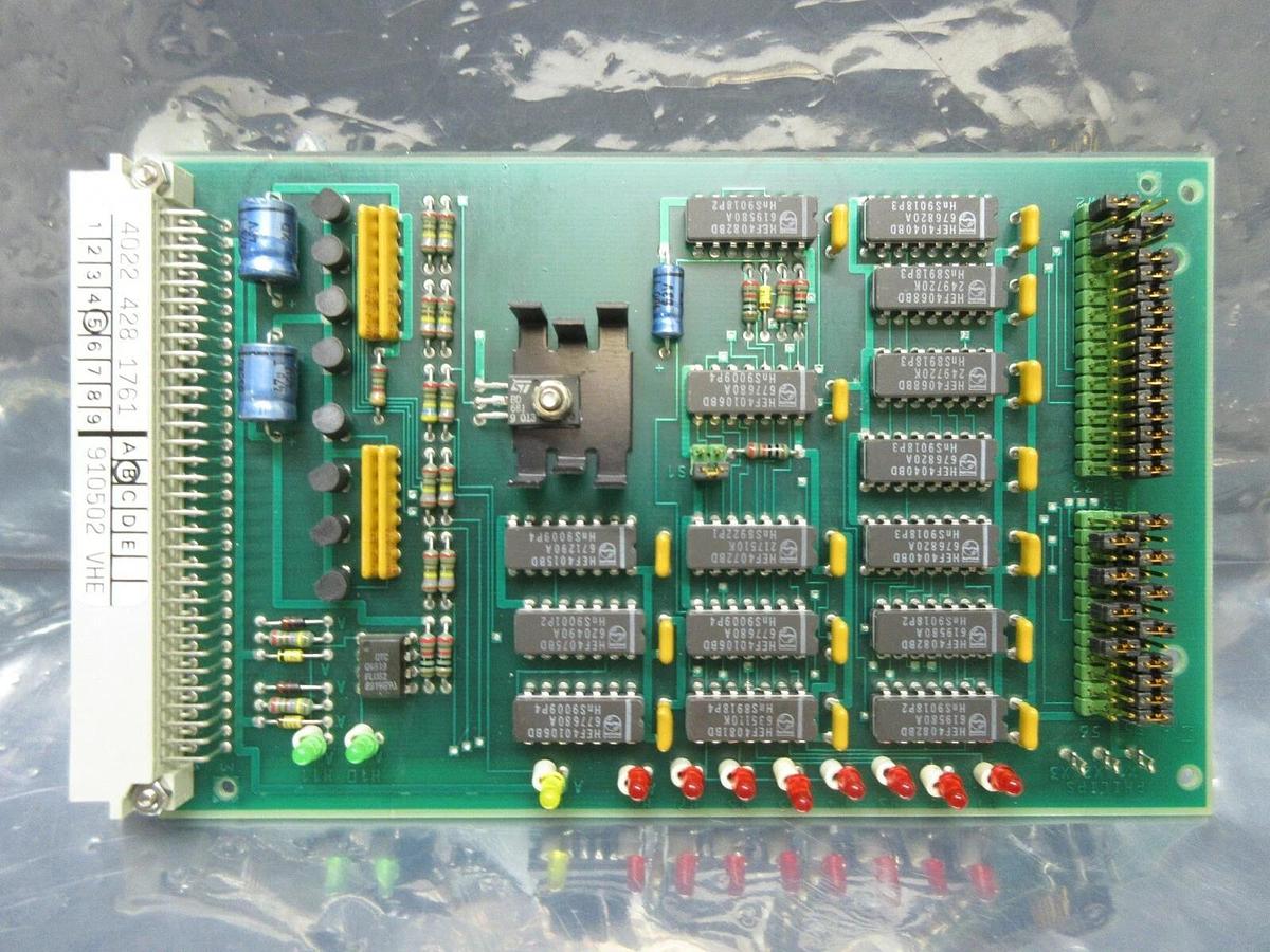 Used Philips 4022.428.1761 Processor PCB Card ASML PAS 5000/2500 Used Working