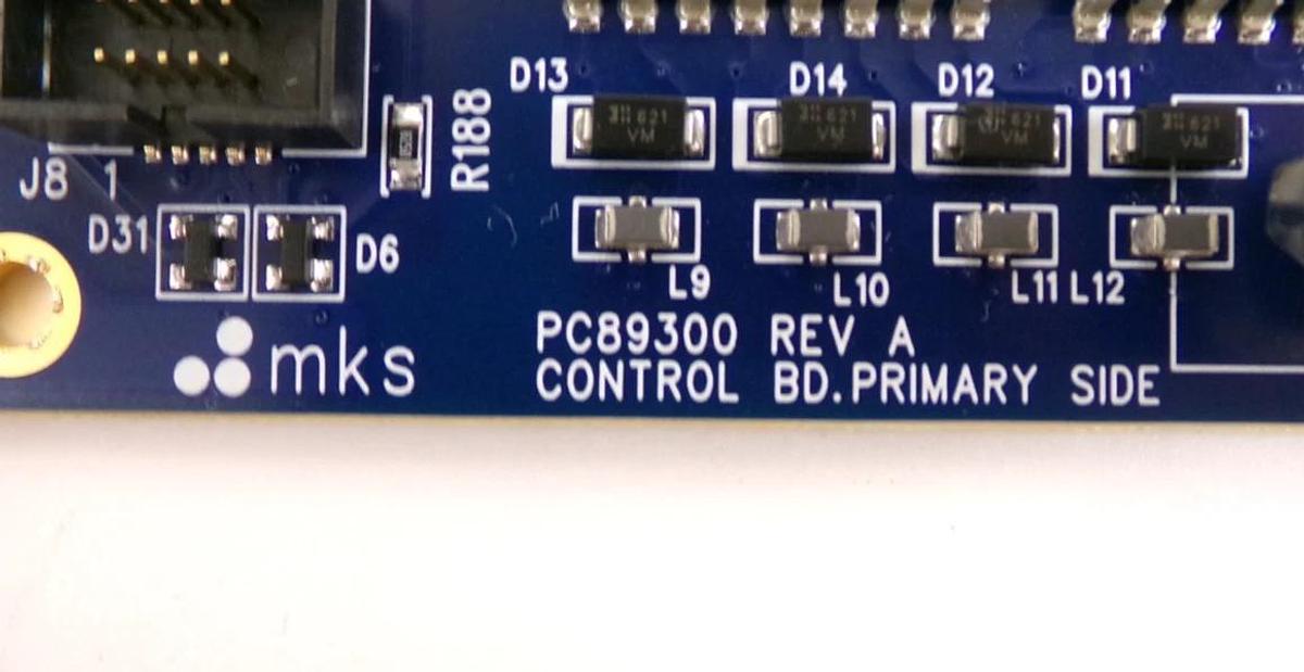 Used MKS Instruments PC89300 RPS Controller and Display PCB ASTRON Paragon F* Working