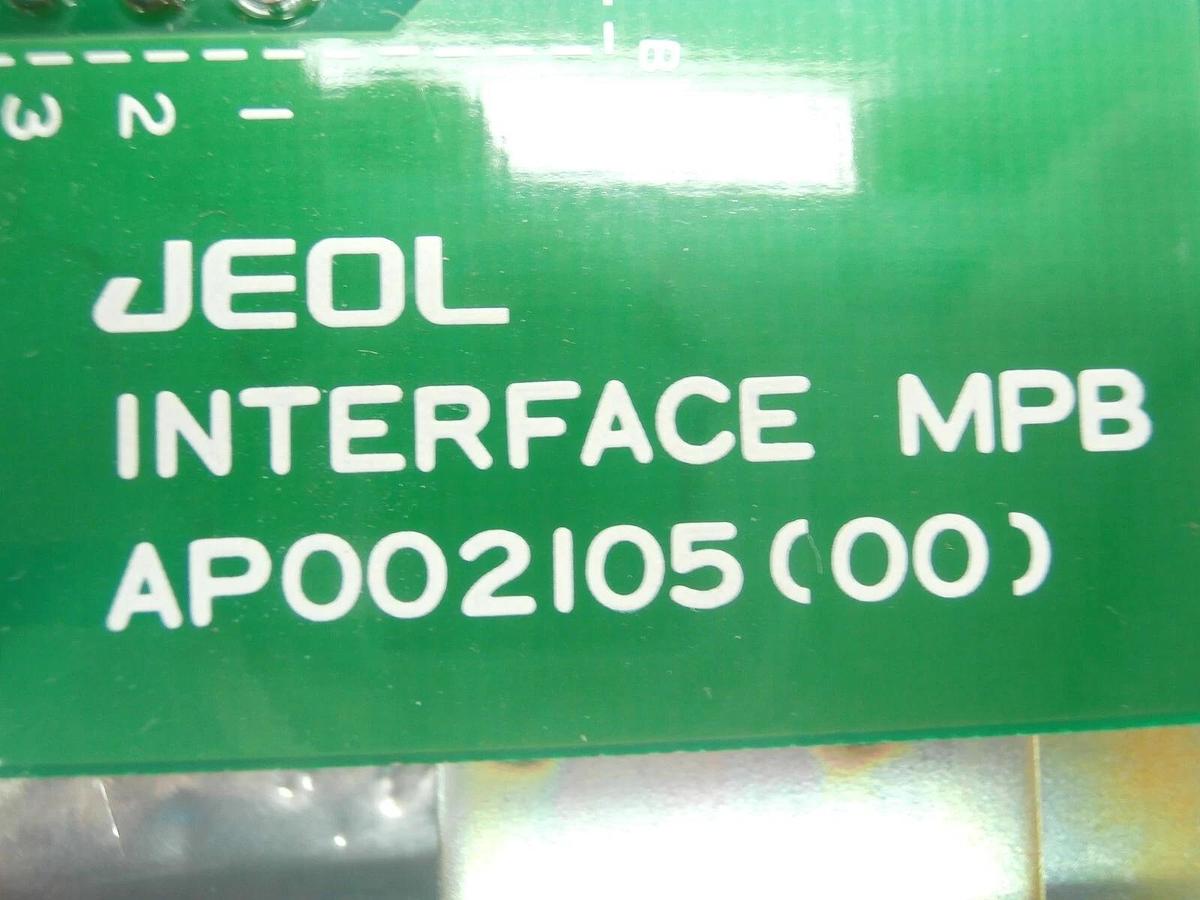 Used JEOL AP002105(00) Backplane Board PCB INTERFACE MPB JSM-6400F SEM Used Working