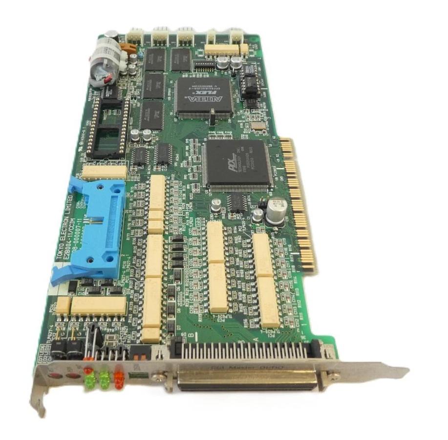Used TEL Tokyo Electron EC81-000007-12 E2B004-11/CCIM PCB Card E208-000007-11 Working