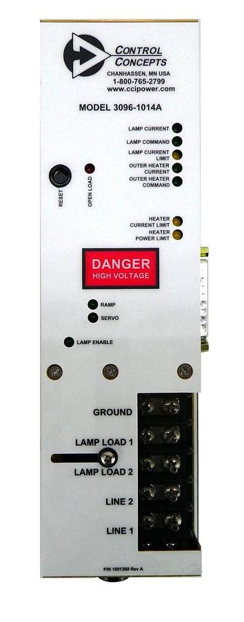 Used Control Concepts 3096-1014A SCR Power Controller AMAT 0190-46114 Working Surplus