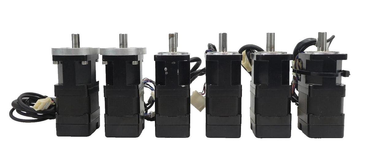 Used Sanyo Denki PBM423DHLA20 Step Motor HDS CSF-11-50-1U-CC-SP Lot of 6 Working