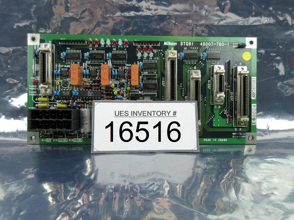 Used Nikon 4S007-760-1 Interface Control Board PCB STG81 NSR-S202A Used Working