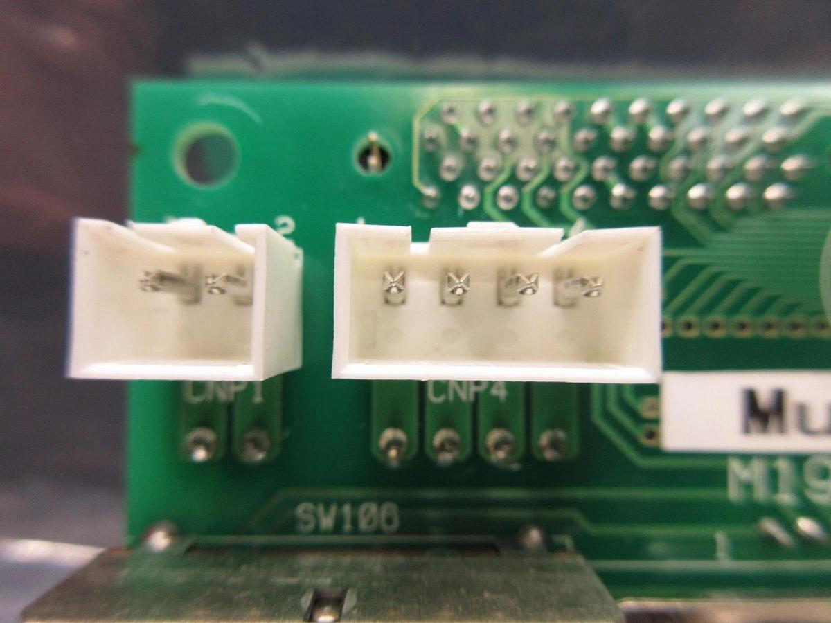 Used Muratec HASSYC810301 Operator Interface PCB with Key M197 2/2 Used Working