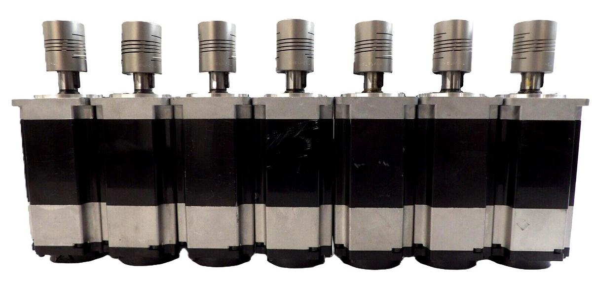 Used Sanyo Denki R2AA06040HCPBLM8 AC Servo Motor SANMOTION R Lot of 7 Working