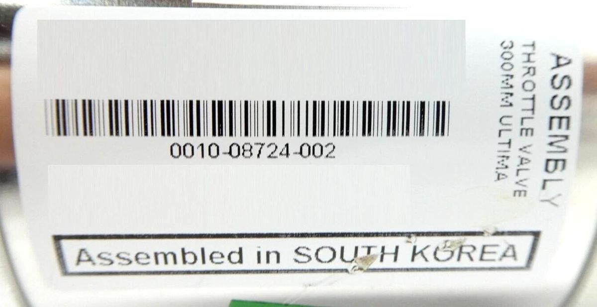 Used AMAT Applied Materials 0010-08724-002 Throttle Valve Assembly 300mm Ultima Spare