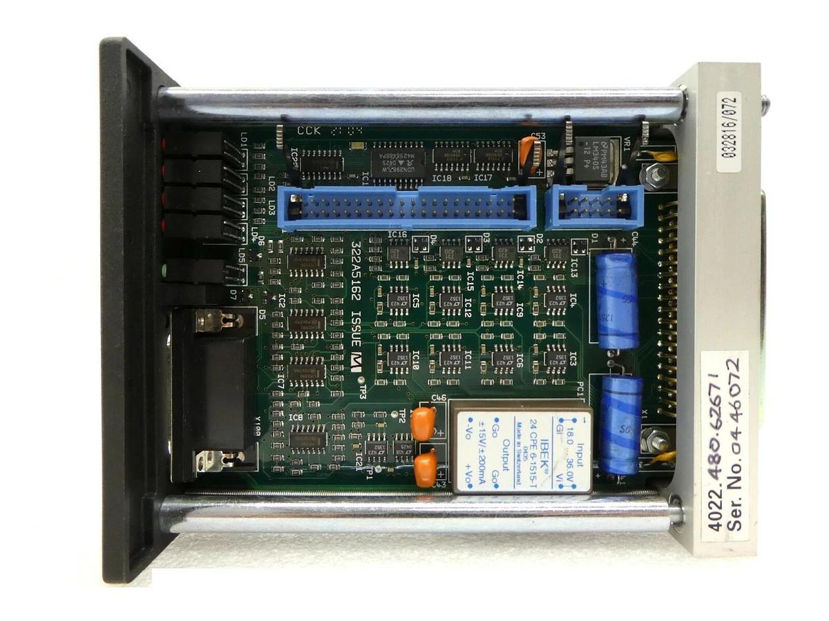 Used KV Automation 4022.480.62711 Pneumatic Control Board AT PCB Card 4022.486.21581
