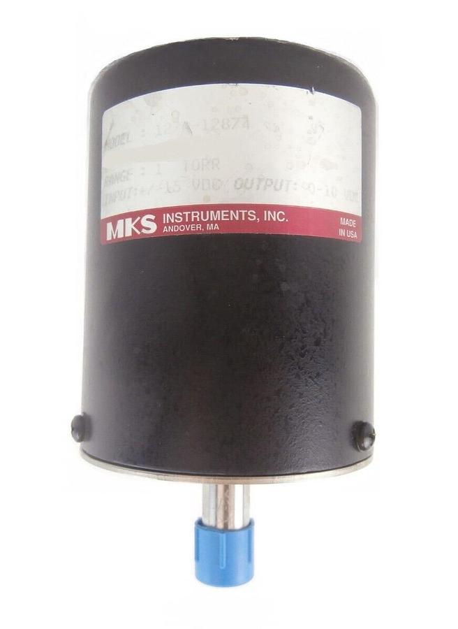 Used MKS Instruments 127A-12874 Baratron Transducer Type 127 Tested Working Surplus