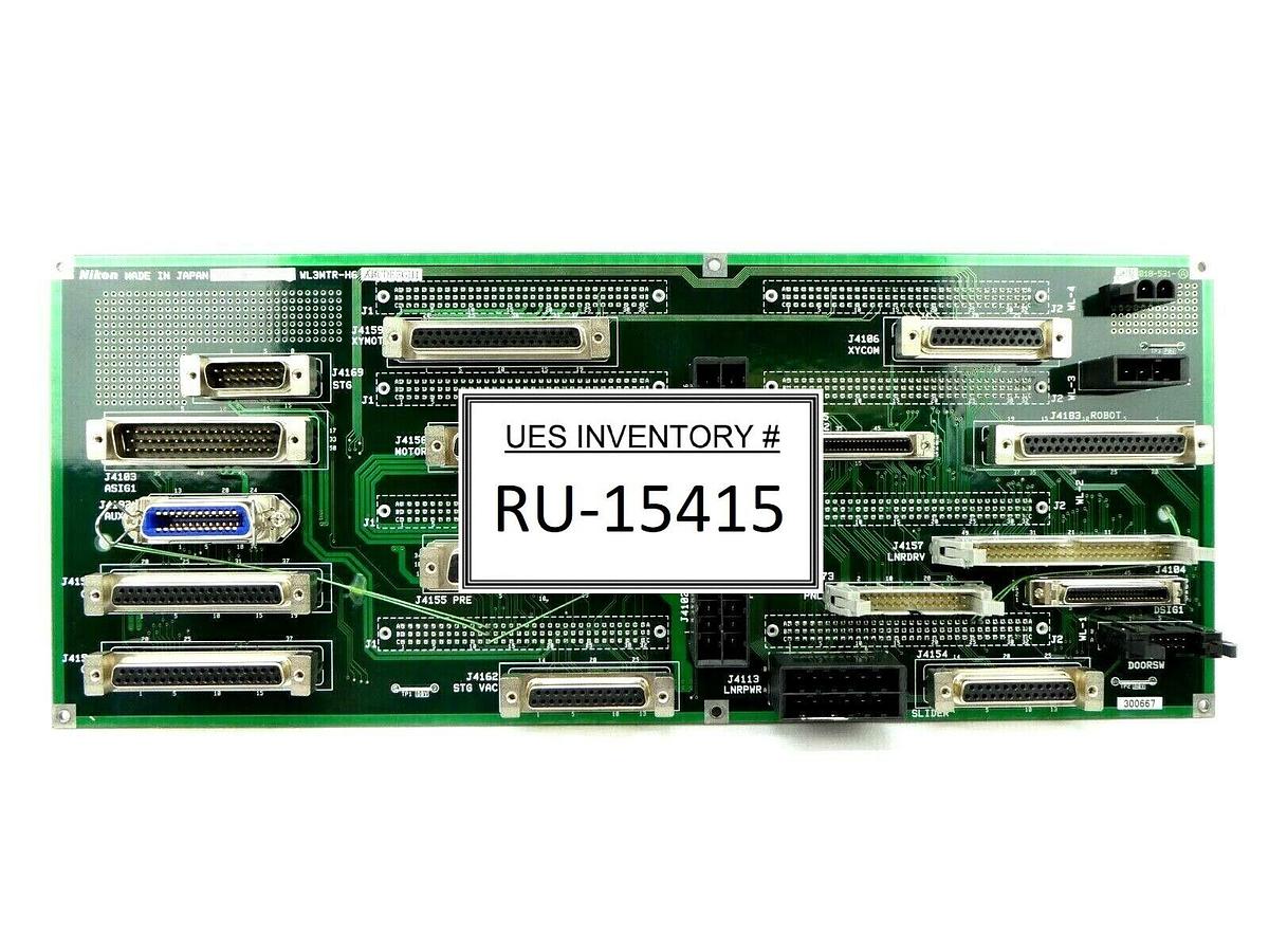 Used Nikon 4S018-531-1 Backplane Board PCB WL3MTR-H6 NSR-S204B Working Spare