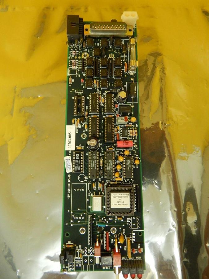 Used Asyst Technologies 06763-005 48V Control Board PCB GaSonics ABX-66242-09-00 Used