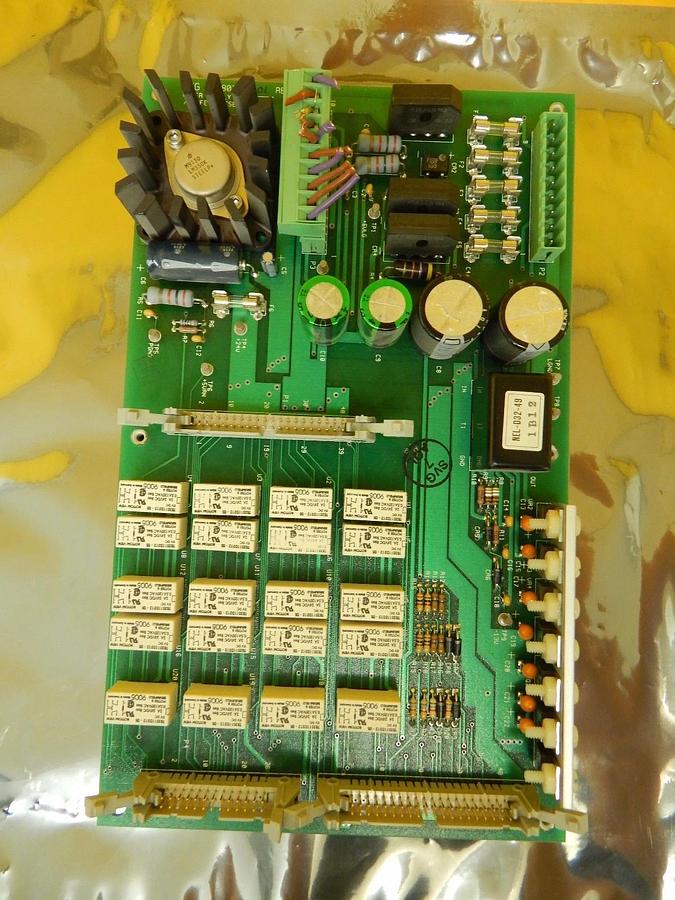 Used SVG Silicon Valley Group 99-80295-01 Power Supply Safety Reset PCB Rev. A Spare