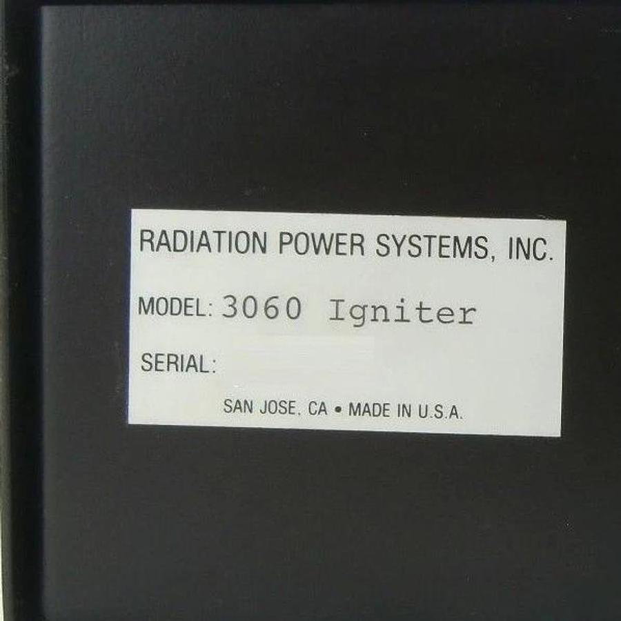 Used RPS Radiation Power Systems 3060 Igniter Module Ultratech 4700 Used Working