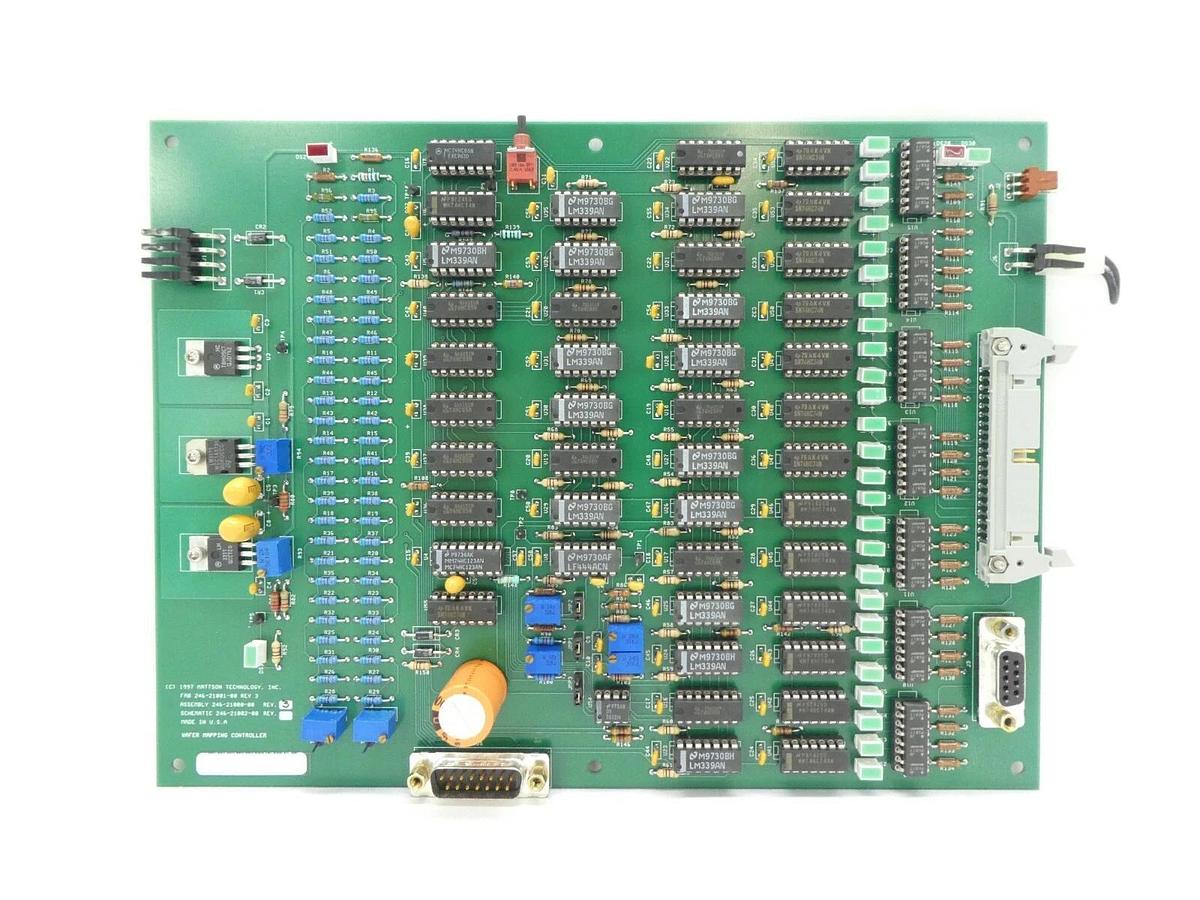 Mattson Technology 246-21000-00 Wafer Mapping Controller PCB Rev. 3 New Surplus