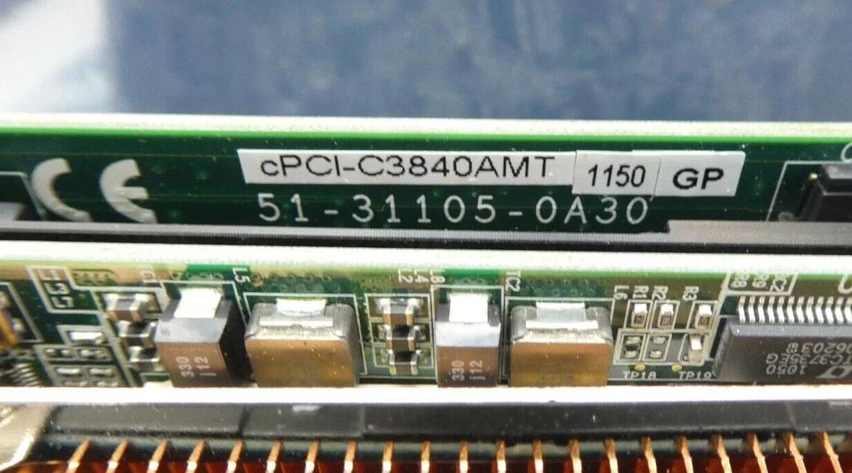 Used MKS Instruments AS03840-10 Single Board Computer SBC PCB Card AMAT 0190-39552