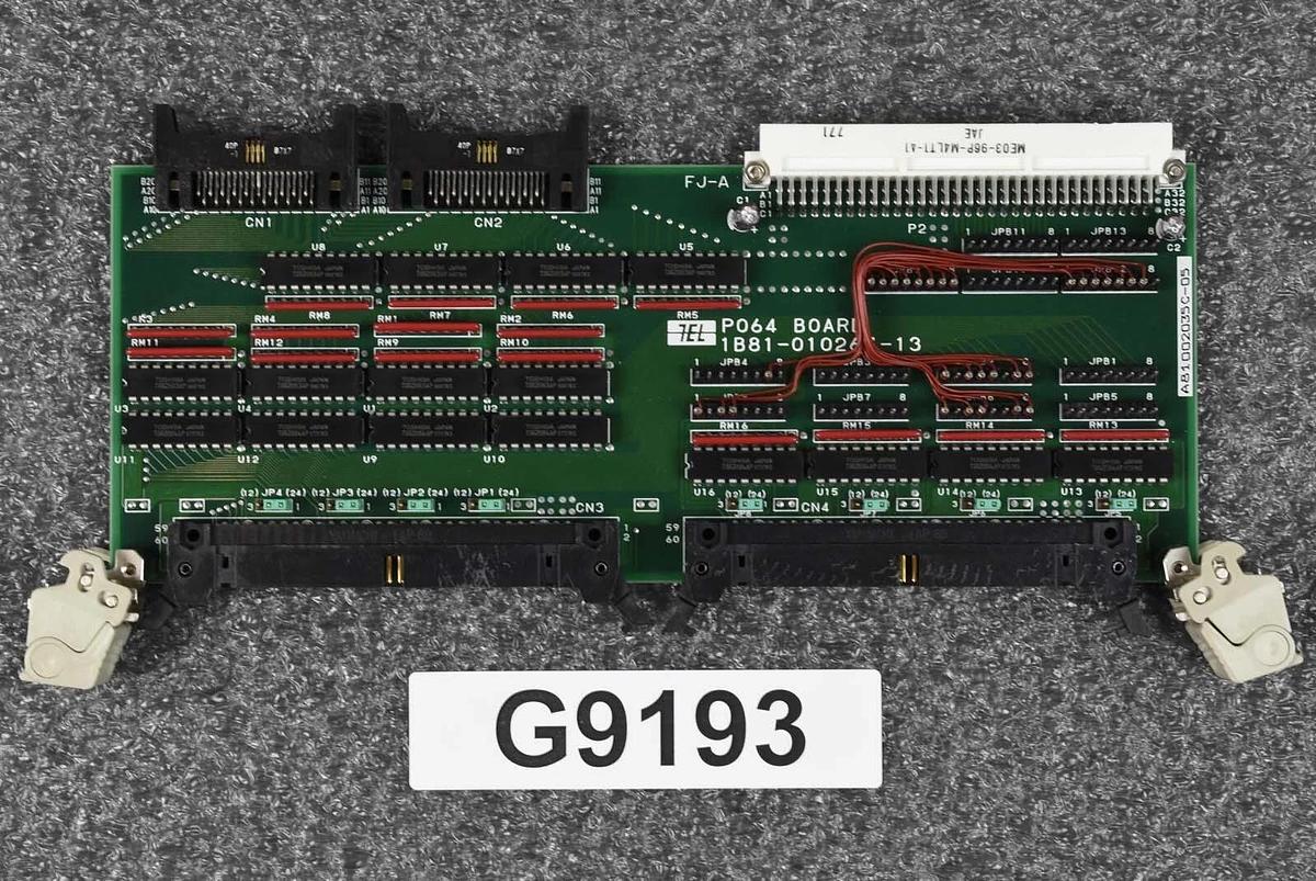 Used TEL 1B81-010267-13 PCB P064 Board