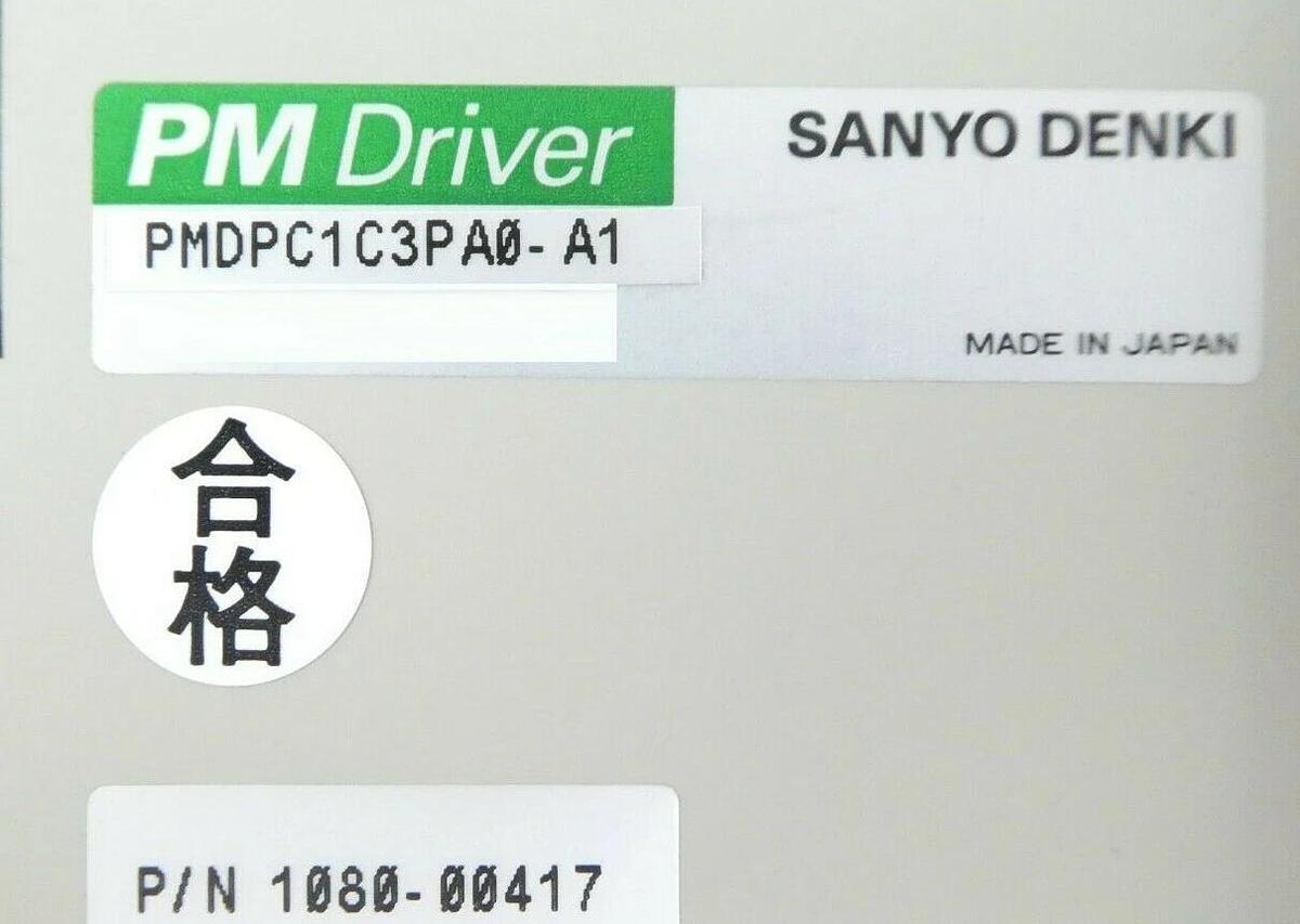 Used Sanyo Denki PMDPC1C3PA0-A1 Driver AMAT Applied Materials 1080-00417 Working