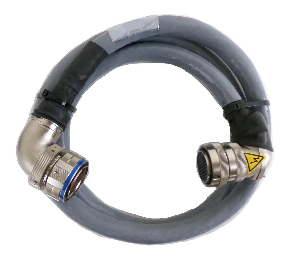 Used Alcatel Adixen A215300-017-C2-C2 Turbomolecular Pump Cable Working