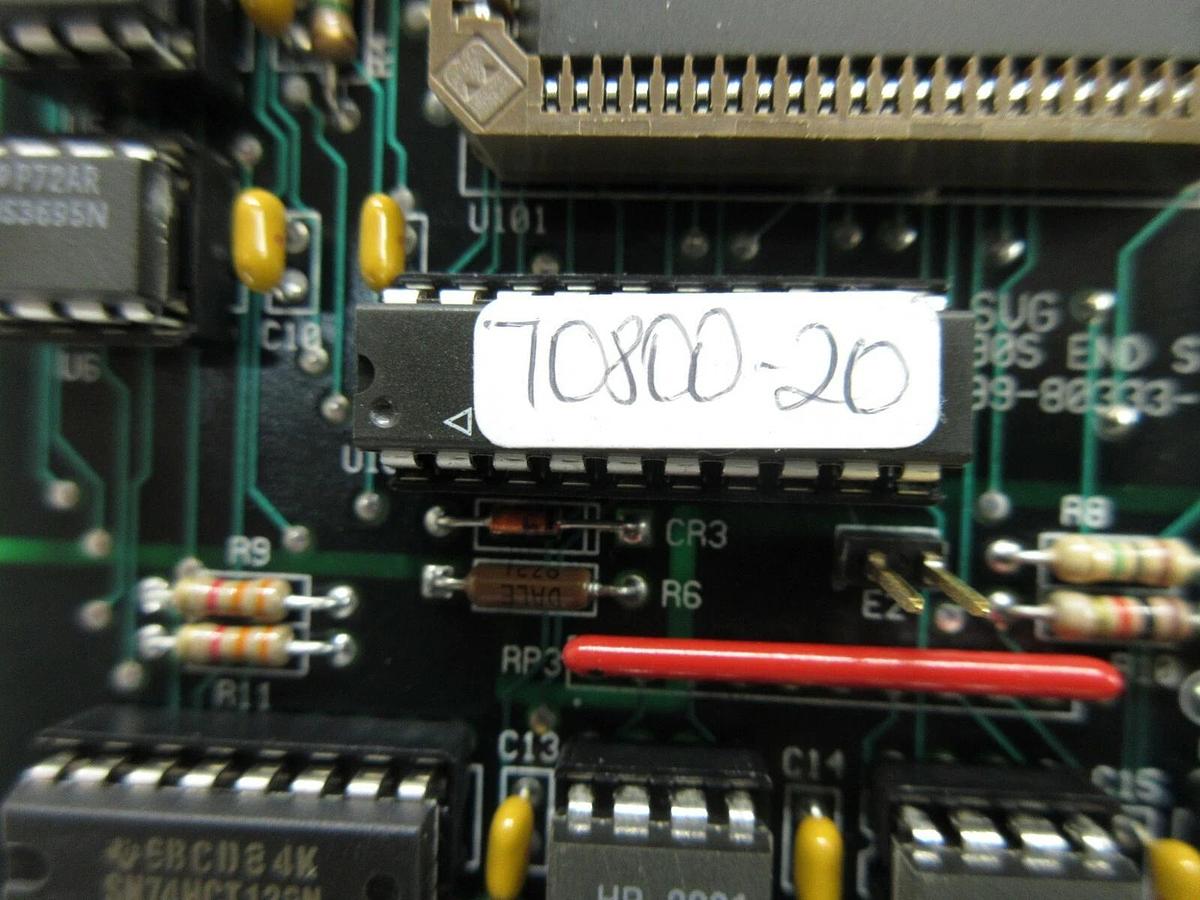Used SVG Silicon Valley Group 99-80333-01 End Station CPU PCB Rev. C 90S Working