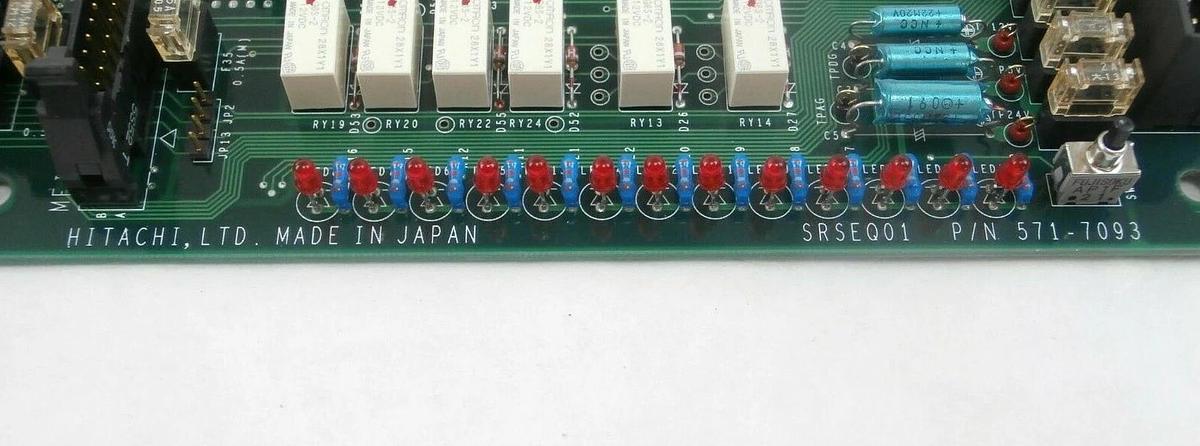 Used Hitachi 571-7393 Interface Board PCB SRSEQ01 I-900SRT Working Surplus