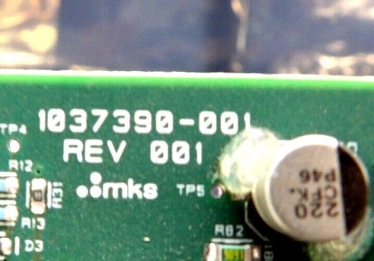 Used MKS Instruments 1037390-001 Control PCB Optima RPG Series RPG-100Z Working Spare