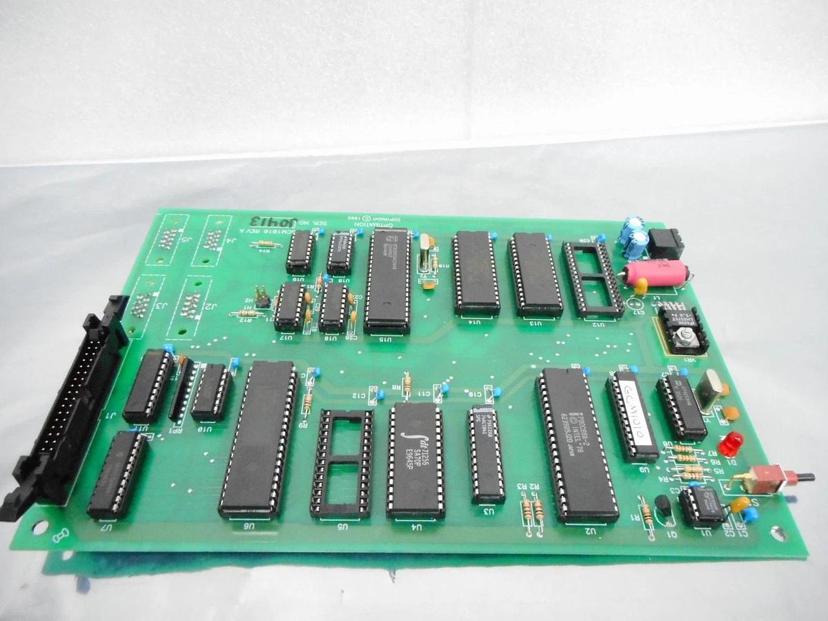 Used Optimation GCM1010 VMB Processor Board PCB Rev. A Missing Components As-Is