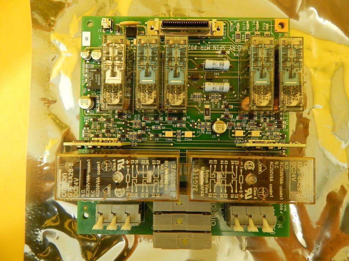 Used Omron G9SC-140-TE3 RY MTR #02 PCB Board TEL Lithius Used Working