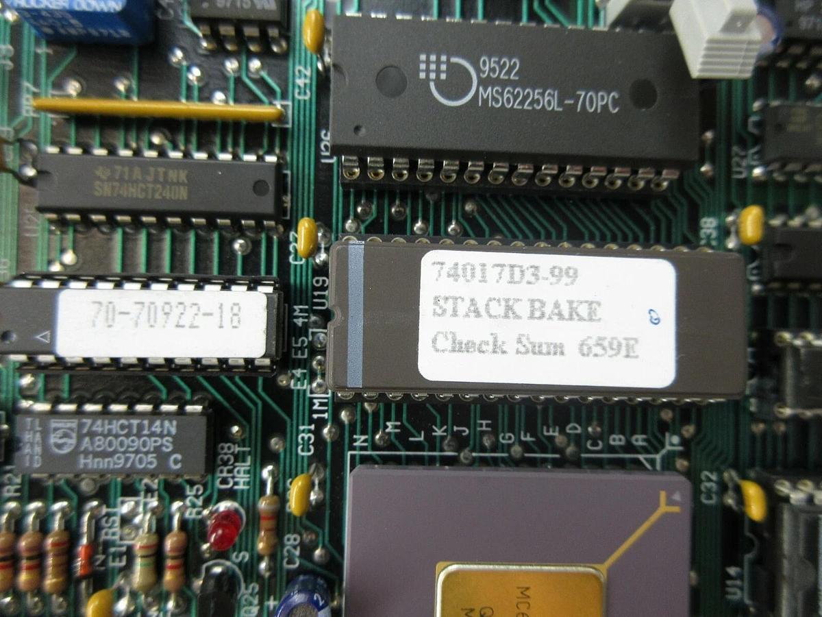 Used SVG Silicon Valley Group 99-80266-01 Stack Bake Station CPU PCB Card Rev. C Used