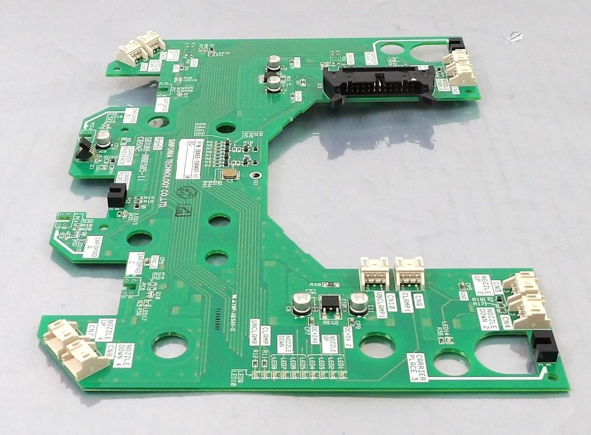 Used Sinfonia Technology SBX93-100407-11 Interface PCB CBSN2 SBX08-000305-11 New
