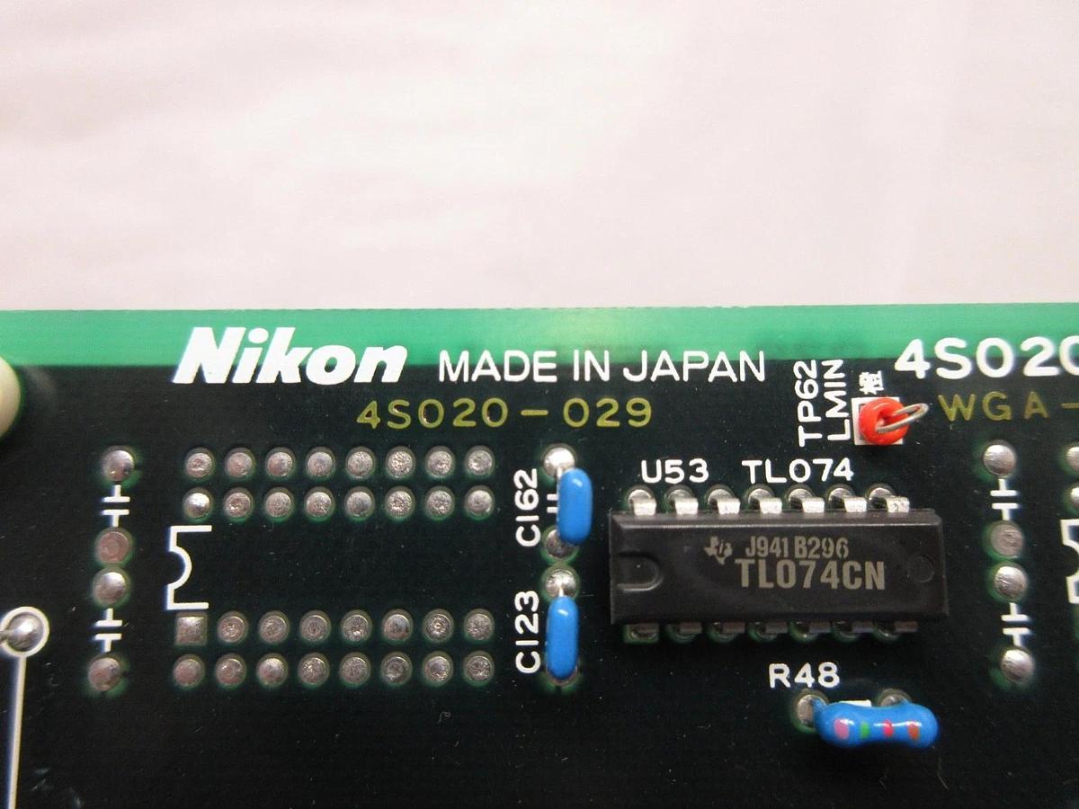 Used Nikon 4S020-029Ⓕ Processor PCB Card WGA-I/F 4S020-029F NSR System Used Working