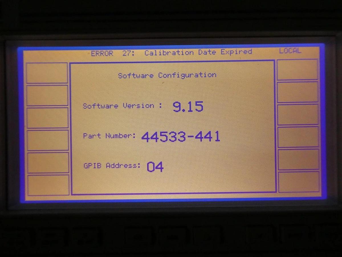 Used IFR 2040 10khz-1.35Ghz Low Noise Signal Generator Opt. 2 9.15 Error 27 Untested