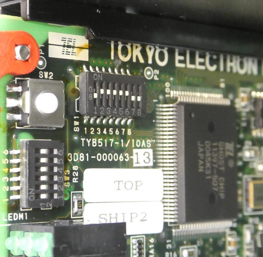 Used TEL Tokyo Electron Controller 3D81-000063-13 3D81-000034-13 3D81-000035-12 Spare