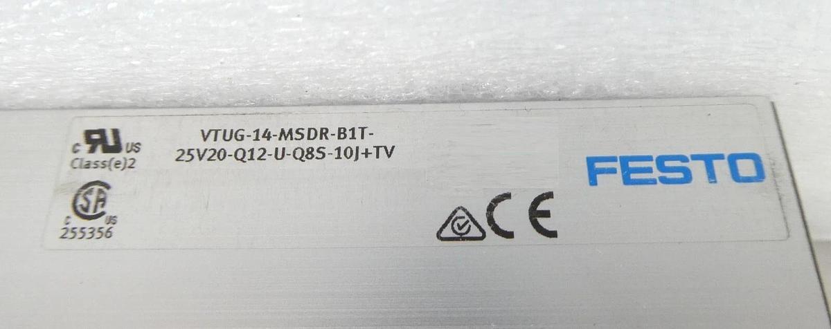 Used Festo VTUG-14-MSDR-B1T-25V20-Q12-U-Q85-10J+TV Valve Terminal Working Surplus