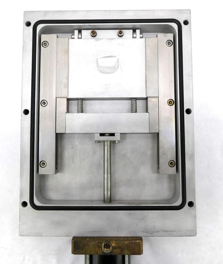 Used Varian Vacuum Technologies F3169001 Source Gate Valve Assembly Working Surplus