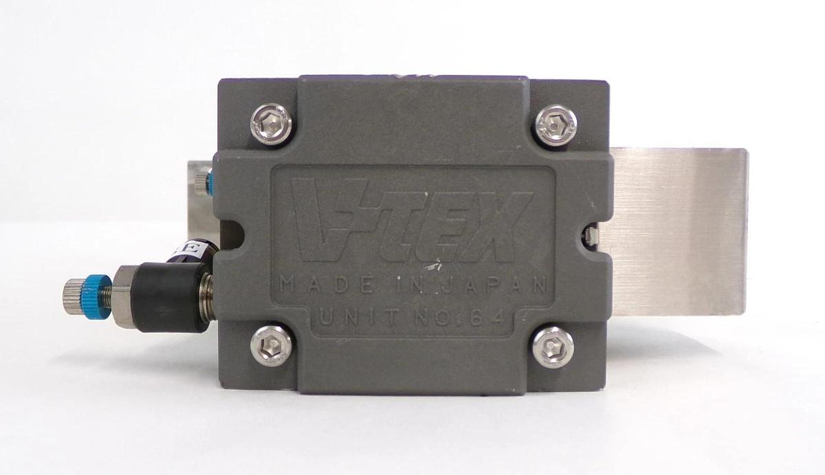 Used V-Tex CX12-000134-11 Pneumatic Gate Valve ROLLCAM TEL No Gate Working