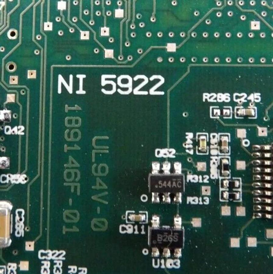 Used National Instruments 192098B-02 24-Bit Digitizer PCB Card NI PXI-5922 Working