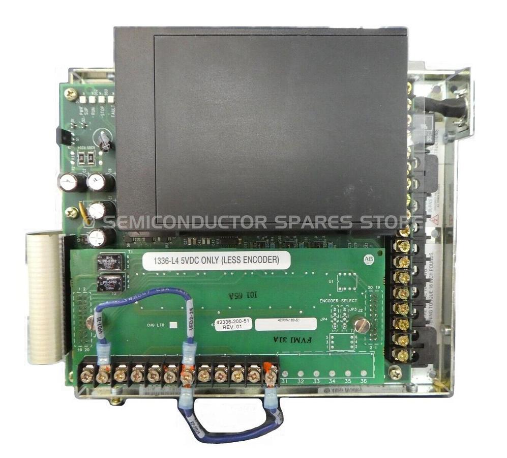 Used AB Allen-Bradley 1336F-BRF50-AN-EN-GM6-L4 Variable Frequency AC Drive Working