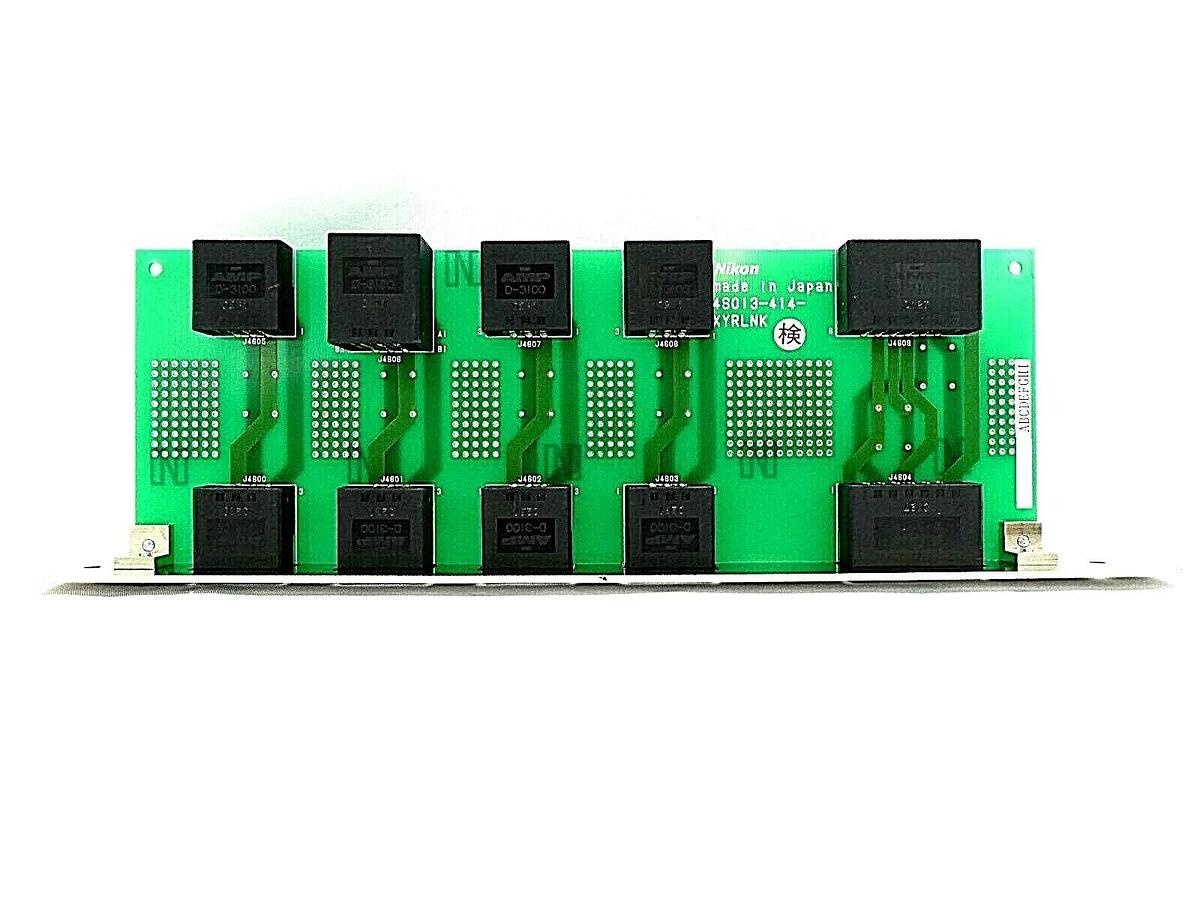 Used Nikon 4S013-414 XY-Link Control Board PCB Card XYRLINK NSR Series Working