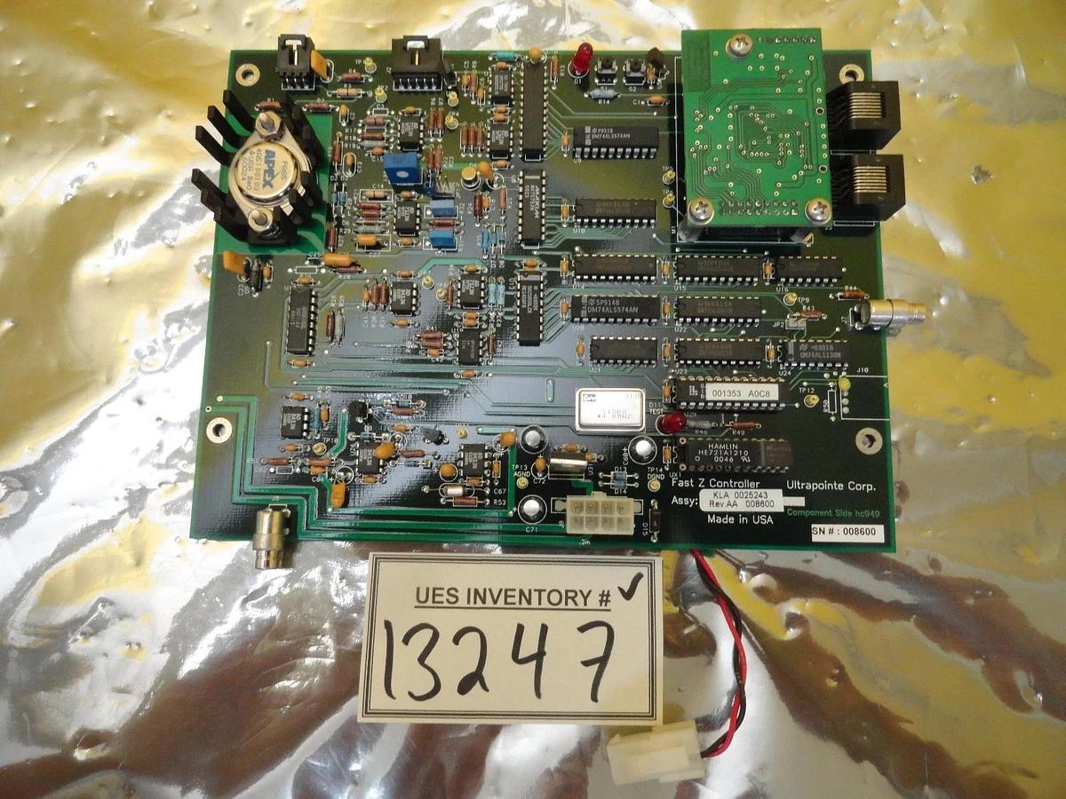 Used Ultrapointe 0025243 Fast Z Controller PCB Board KLA-Tencor CRS-3000 Used Working