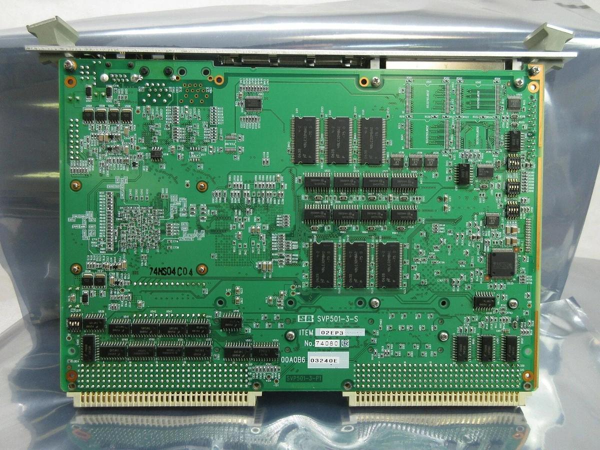 Used Sanritz Automation SVP501-3-S Processor PCB Card 02EP3 DNS FC-3000 Used Working