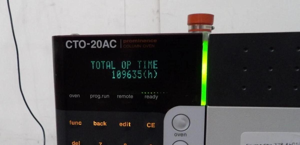 Used Shimadzu 228-45010-32 Prominence Column Oven CTO-20AC Sciex Untested Surplus
